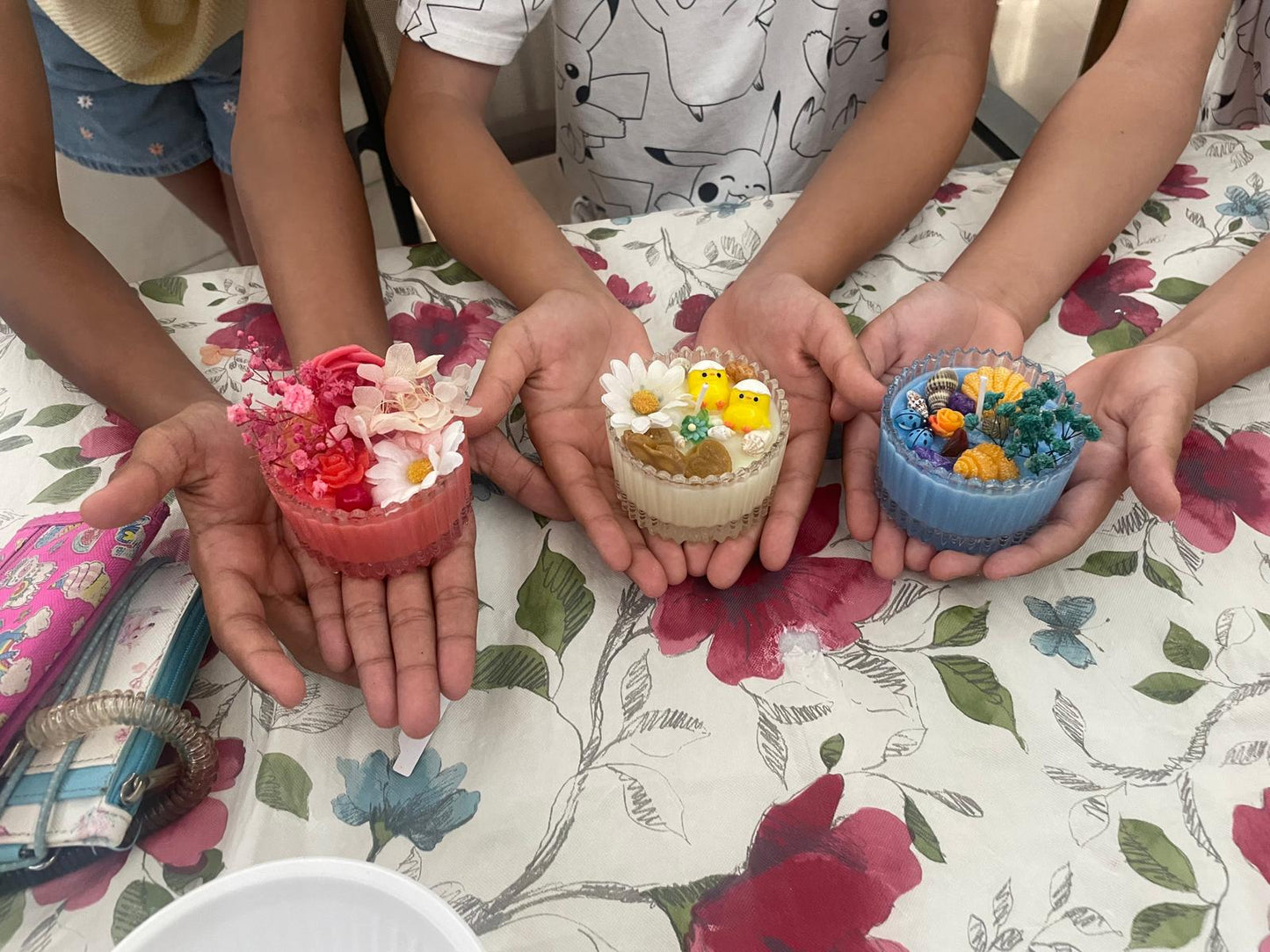 Kid-Friendly Wax Candle Workshop